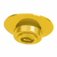 (6 pcs) Valve (Medium) - for Squeeze & Dispenser Bottles - Yellow