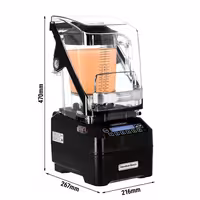 HAMILTON BEACH | Commercial Bar mixer – 1.4 litres – 1000 Watt - Sound enclosure - 2 speeds