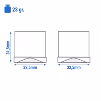 Commercial Ice Machine Premium PLUS - Bullet - 49 kg/24h