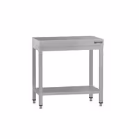 طاولة عمل ستانلس ستيل ECO - 600x600mm - مع رف سفلي