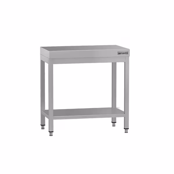 طاولة عمل ستانلس ستيل ECO - 600x600mm - مع رف سفلي