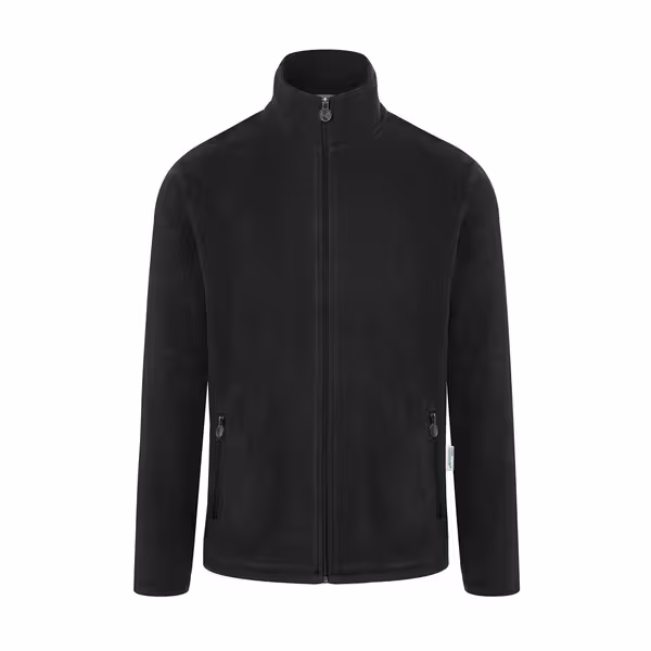 KARLOWSKY | Men's Work Fleece Jacket – Black - XXL - Recycled Polyester - 60°C Washable