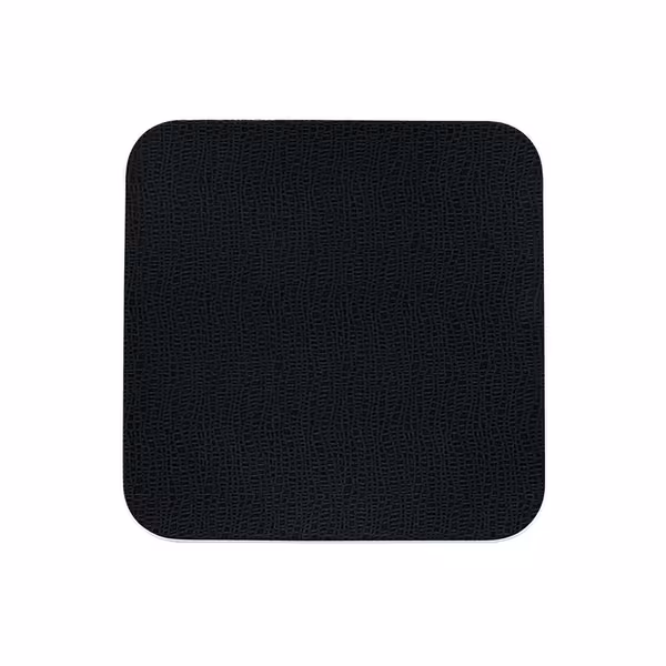(6 adet) SELTMANN WEIDEN | Coupe tabak - düz kare - 260x260 mm - Siyah