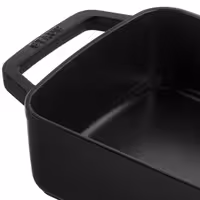 STAUB | Rectangular Cast Iron Baking Dish – 300x200 mm - Black - Grill & Oven