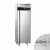 Szafa mroźnicza PREMIUM – stal nierdzewna – 400 L – z 1 drzwiami