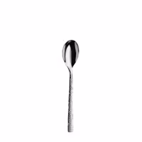 (12 pieces) WMF | inMotion Spoon – 170 mm - 18/10 stainless steel - hammered finish