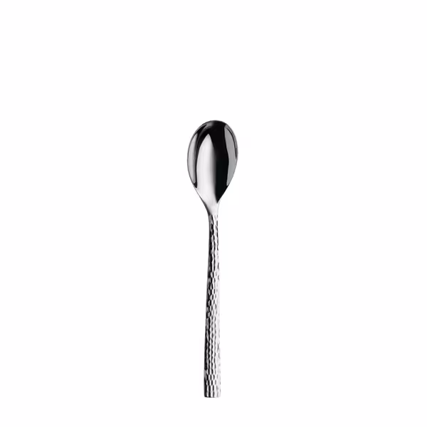 (12 pieces) WMF | inMotion Spoon – 170 mm - 18/10 stainless steel - hammered finish