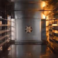 Električni Pekarska konvekcijska pećnica s ovlaživanjem - Zaslon na dodir - 10x EN 600x400 - uklj. Komora za fermentaciju
