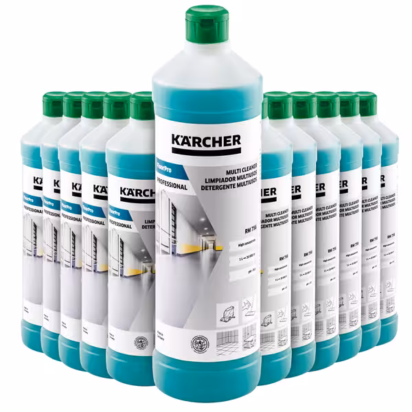 (12 piezas) Kärcher | Limpiador FloorPro Multi RM 756 - 1 litro