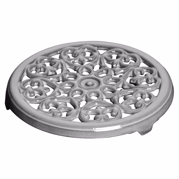 STAUB | SERVING - Podmetač za lonce Lilie - 230 mm - Lijevano željezo - Grafit siva boja