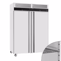 Szafa chłodnicza ECO – stal nierdzewna – 1200 L – z 2 drzwiami