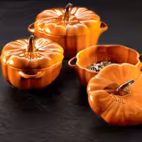 STAUB | CERAMIQUE - Kokotte - Pumpaform - Ø 120mm - Keramik - Kanel