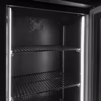 Display Fridge - 820mm - 110 Litres - with 1 hinged glass door - LED lighting - digital controller with temperature display - Temperature range 2 to 12 °C
