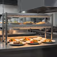 Toplinski most za grijanje hrane – infracrveni – s keramičkim grijačem – 800x370 mm – 700 W – 1 grijana etaža, 1 polica – podesiva visina