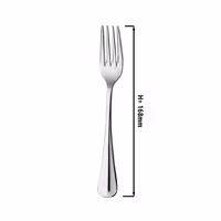 (12 pcs) Dessert fork Milo - 18/10 stainless steel - 168mm