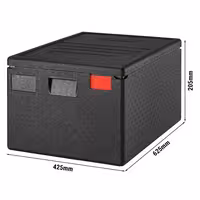 CAMBRO | CAM GOBOX® Toploader RO 600x400 - negru