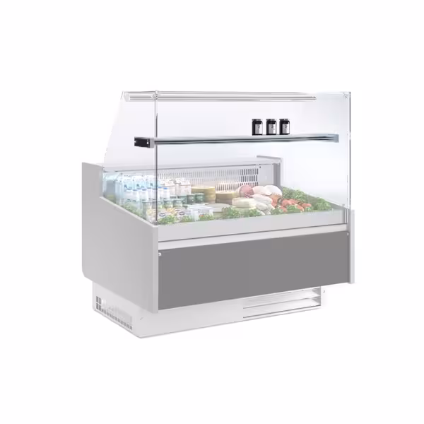 Intermediate Shelf 930mm - Metal Frame with Glass Top