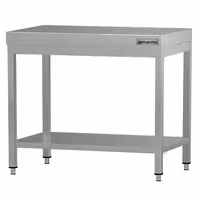 طاولة عمل ستانلس ستيل ECO - 700x600mm - مع رف سفلي