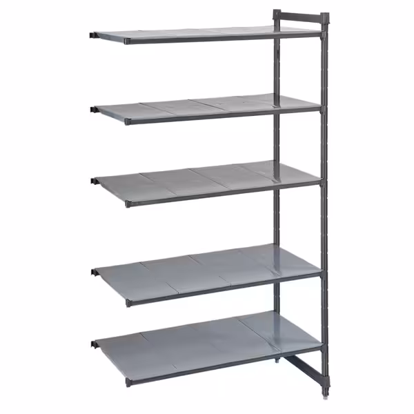 CAMBRO | Camshelving® - Basics Plus - رف تمديد - 1023 مم - مزوّد بـ 5 أرفف مغلقة