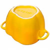 STAUB | CERAMIQUE - Kookpot - Paprikavorm - 0,45 liter - Keramiek - Geel