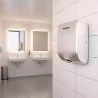 Hand Dryer with Sensor - Matt Black Stainless Steel