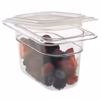 (6 komada) CAMBRO | Polipropilenski GN-Poklopac 1/9 - Hermetičan - Mliječna boja