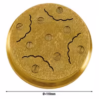Disk za oblikovanje tjestenine – Conghiglia rustica, pogodan za NMSM20 – Ø 110 mm