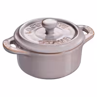 STAUB | CERAMIQUE - Mini Cocotte - Ø 100mm - rund - keramik - antikgrå