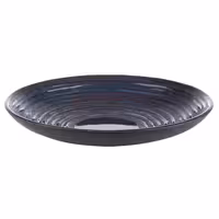 (6 adet) LOOPS - Çukur Tabak - Melamin, Ø255mm, Mavi / Gri