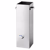 Cleaning Tank for Chicken Rotisserie Skewers - 300x300x990mm