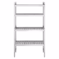 وحدة رفوف ألمنيوم - بداية - 946x460mm - عمق: 460 mm - 4 رفوف - الحمولة: 450 kg