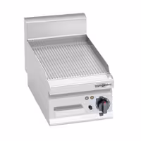 Plaque à snacker électrique - 4 kW - rainurée