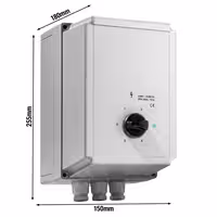 Regulator brzine s 5 stupnjeva - 230V - 7 A