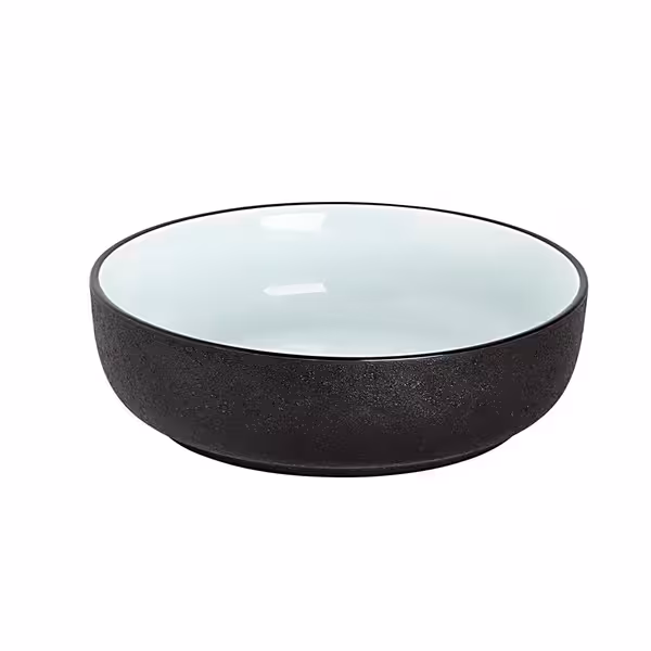 (6 pcs) Bowl - Cosmic - Porcelain - 550ml - round - Ø 160mm - Black