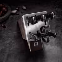 ZWILLING | GOURMET SharpBlock - Självslipande knivblock - 7-delars - brun