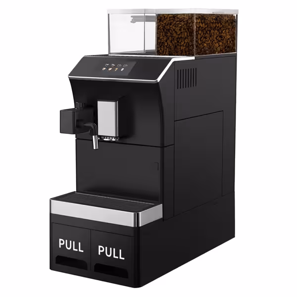 Süper Otomatik Espresso Kahve Makinesi - 16 İçecek Seçeneği - 5inç Dokunmatik Ekran - 1 Kahve Haznesi