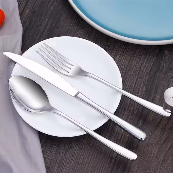 (144 pcs) Cutlery set - Avril - 18/10 stainless steel - 144-piece set - For 36 people