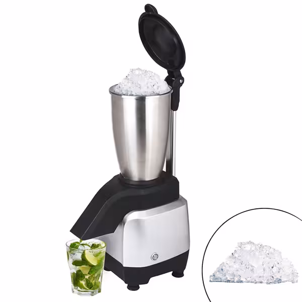 Buz Kırma Makinesi - 3kg/dk - 200W - Paslanmaz çelik