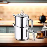 Teapot Set - 1.3L - Stainless Steel
