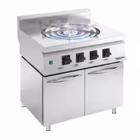 Kadayif forn tal-gass – 10 kW – 1 burner – inkluża l-unità bażi b'2 bibien