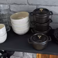 STAUB | LA COCOTTE - Mini Cocotte - Ø 100mm - Gjutjärn - Svart
