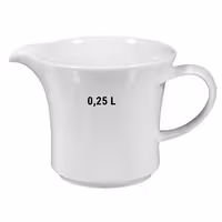 (1 adet) SELTMANN WEIDEN | Sosluk - 0,25 Litre - Beyaz/Sade
