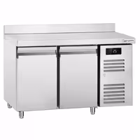 Commercial Counter Fridge ECO - 1360x700mm - with 2 doors - with upstand