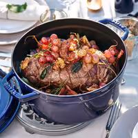 STAUB | LA COCOTTE - Cocotte - Ø 280 mm - Lijevano željezo - Tamnoplava boja