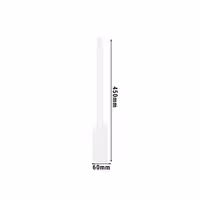 Spatula - PE - 30x60mm - Length: 450mm - White