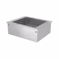 Ugrađeno korito za led - 810 mm - 2x GN 1/1 - 90 l - za drobljeni led