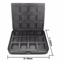 Plates for Tartelette Machine TMNP - Square Mould - 72x72mm - for 12 Tartelettes