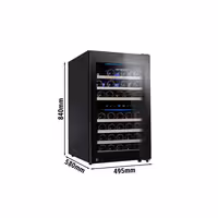 Hladnjak za vino - 2 klimatske zone - 120 l - max. 45 boca