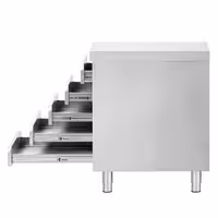 Ormarić s pet ladica za kuglice tijesta – 500 x 700 mm