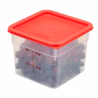 (6 komada) CAMBRO | CAMSQUARES® - Posude - 5,7 litara - Prozirne